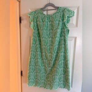 NWT Loft Green Lace Dress